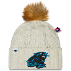 Bonnet à pompon Carolina Panthers - Sideline - New Era