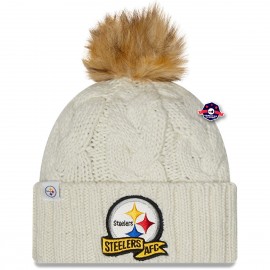 Bonnet à pompon Pittsburgh Steelers - Sideline - New Era