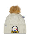 Bonnet à pompon Pittsburgh Steelers - Sideline - New Era