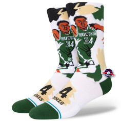 Chaussettes - Giánnis Antetokoúnmpo - Paint - Milwaukee Bucks - Stance