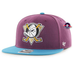 Casquette '47 - Anaheim Ducks - Captain - No Shot Two Tone - Plum