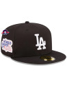 Casquette 59fifty - Los Angeles Dodgers - Side Patch- Black