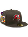 Casquette 59fifty - Tampa Bay Buccaneers - Side Patch - Gris foncé