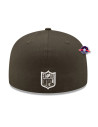 Casquette 59fifty - Tampa Bay Buccaneers - Side Patch - Gris foncé