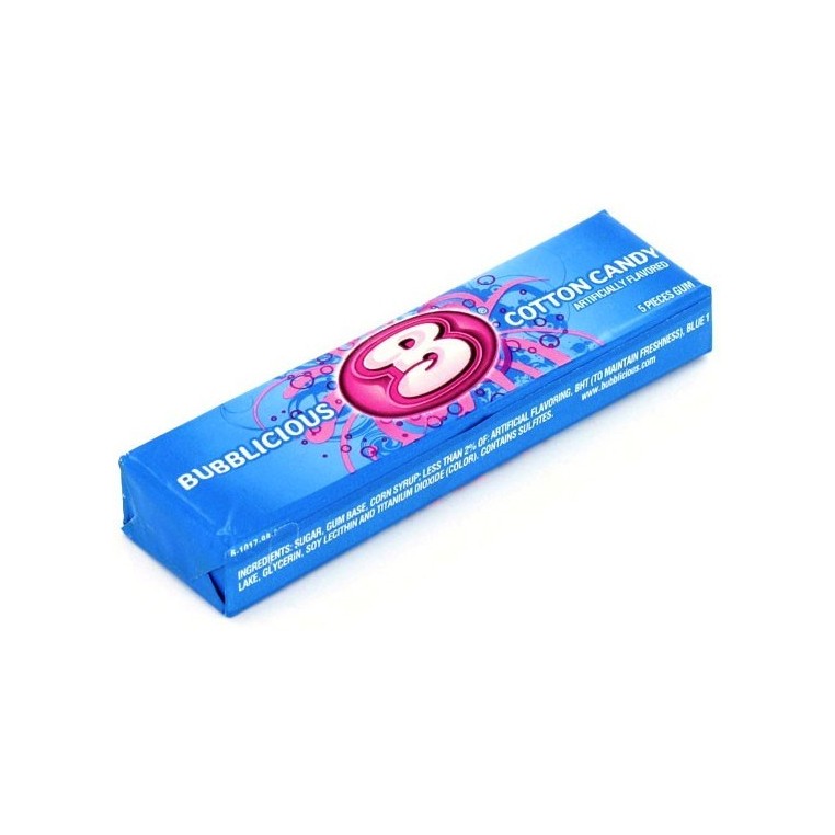 Chewing-gum Bubblicious - Barbe à Papa