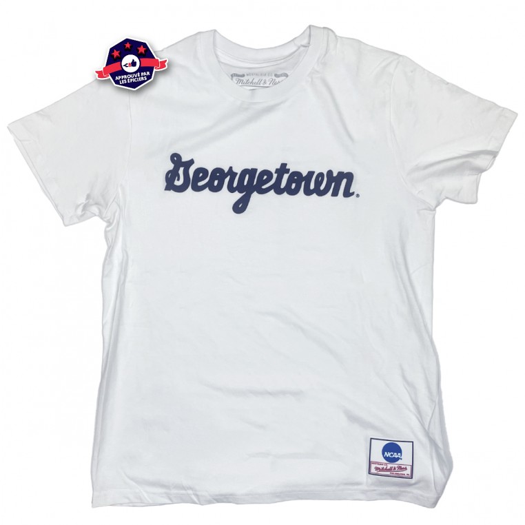 T-shirt NCAA - Georgetown - Mitchell & Ness