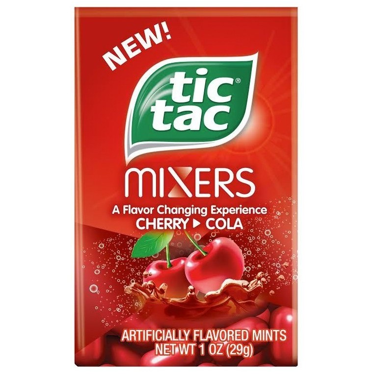 Tic Tac Mixers Cerise / Cola