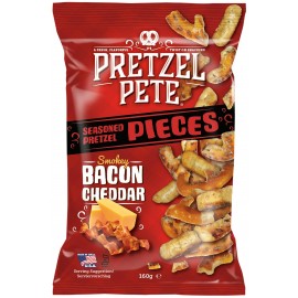 Pretzel Pete - Smokey Cheddar Bacon - 160g