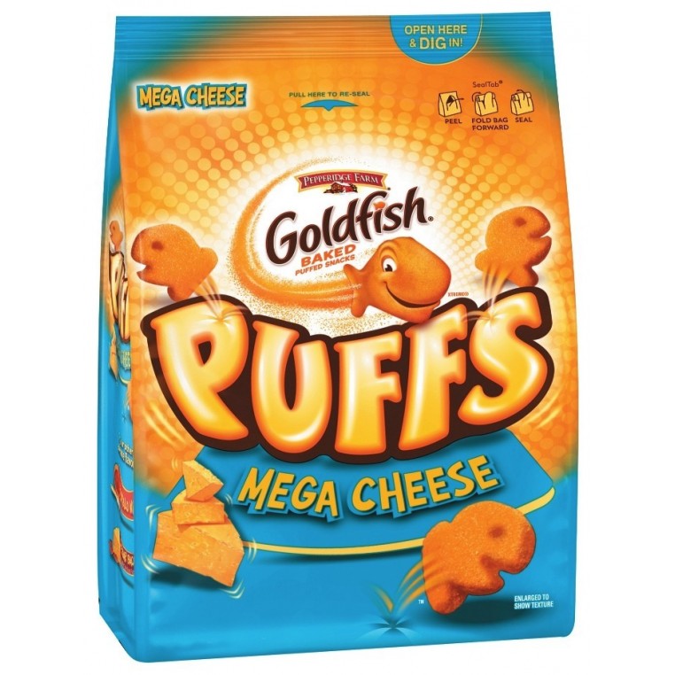 Biscuits apéritifs Goldfish Cheese Puffs