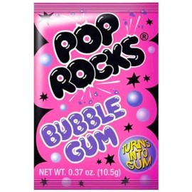 Sucre pétillant - Pop Rocks goût Bubble Gum