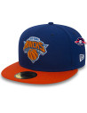 Casquette 59Fifty - New York Knicks - Essential Bleu et Orange