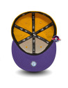 Casquette 59Fifty - Los Angeles Lakers - Essential Jaune et Violette