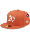 Casquette New Era - Oakland Athletics - 59Fifty - League Essential - Marron