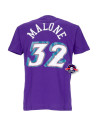 T-shirt NBA - Utah Jazz - Karl Malone - Mitchell & Ness