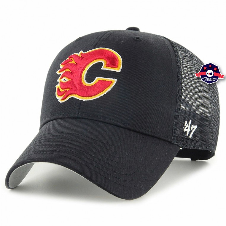 Casquette '47 MVP - Calgary Flames - Trucker - Black