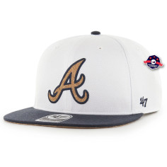 Casquette '47 - Captain Corkscrew - Atlanta Braves - Blanche