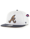 Casquette '47 - Captain Corkscrew - Atlanta Braves - Blanche