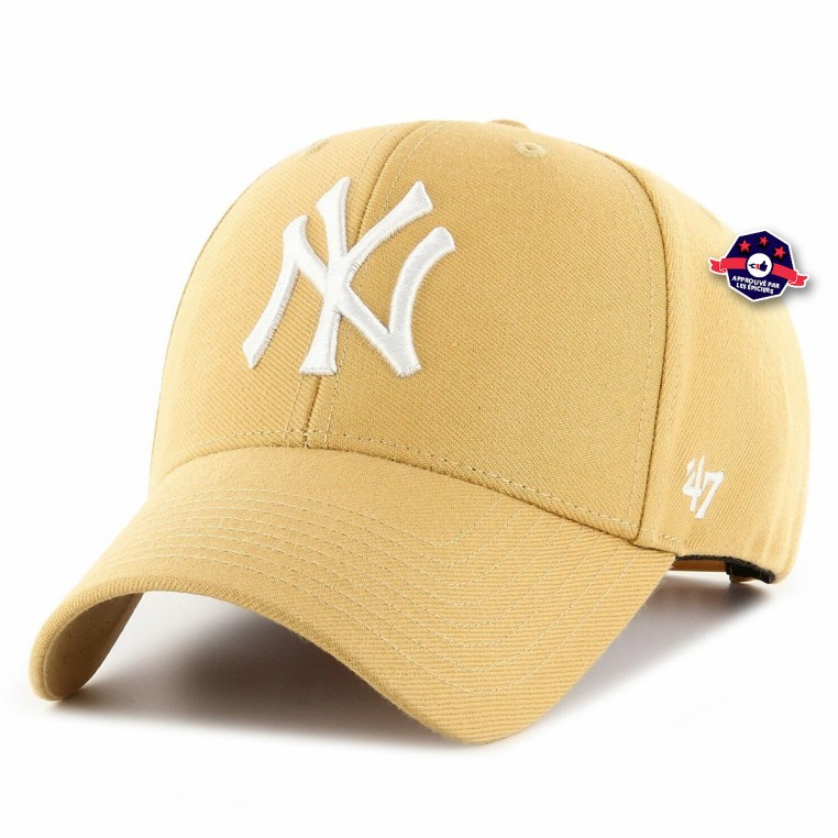 Casquette '47 - New York Yankees - MVP - Brun clair