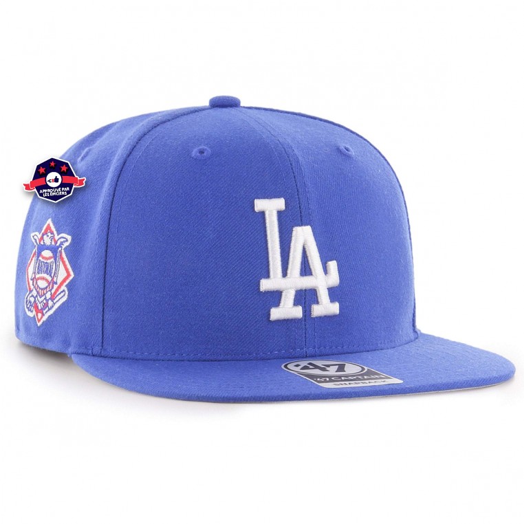 Casquette '47 - Los Angeles Dodgers - Captain - Sure shot - Bleu Royal
