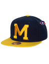 Casquette Snapback - Michigan - Mitchell & Ness - Two Tone