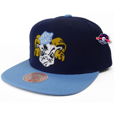 Casquette Snapback - North Carolina - Mitchell & Ness - Two Tone