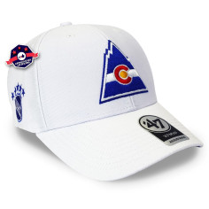 Casquette '47 - Colorado Rockies - MVP Sure Shot - Blanche