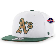 Casquette '47 - Captain Corkscrew - Oakland Athletics - Blanche