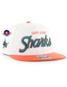 Casquette '47 - San Jose Sharks - Crosstown Script - Captain White