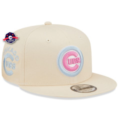 Casquette 9Fifty - Chicago Cubs - Pastel Patch - Ivoire