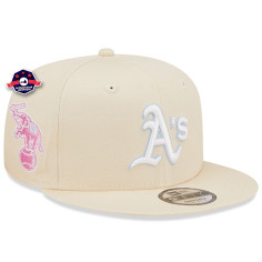 Casquette 9Fifty - Oakland Athletics - Pastel Patch - Ivoire