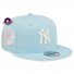 Casquette 9Fifty - New York Yankees - Pastel Patch - Bleu Ciel