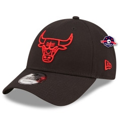 Casquette 9Forty - Chicago Bulls - Outline - Black