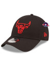 Casquette 9Forty - Chicago Bulls - Outline - Black