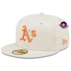 Casquette New Era - Oakland Athletics - 59Fifty - League Essential - Crème