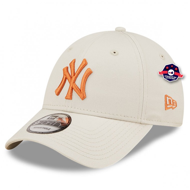 Casquette New Era - New York Yankees - League Essential - 9Forty - Grise