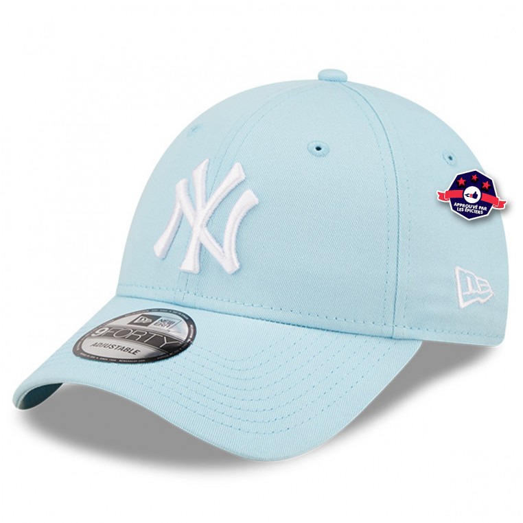 Casquette New Era - New York Yankees - League Essential - 9Forty - Bleu ciel