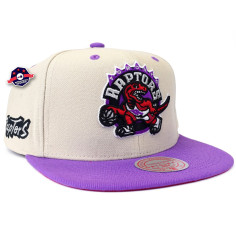 Casquette - Toronto Raptors - Off White Two Tone - Mitchell & Ness