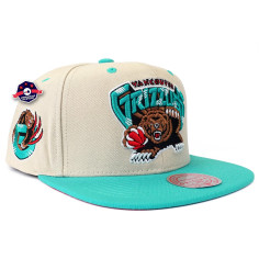 Casquette - Vancouver Grizzlies - Off White Two Tone - Mitchell & Ness