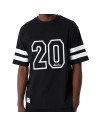 T-shirt - New Era Statement - Oversize Stripe - Black