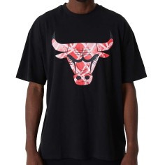 T-shirt NBA - Chicago Bulls - Infill Graphic Black - New Era