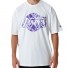 T-shirt NBA - Los Angeles Lakers - Infill Graphic Blanc - New Era