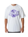 T-shirt NBA - Los Angeles Lakers - Infill Graphic Blanc - New Era