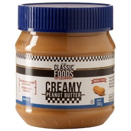 Beurre de cacahuètes crémeux - 340g - Classic Foods