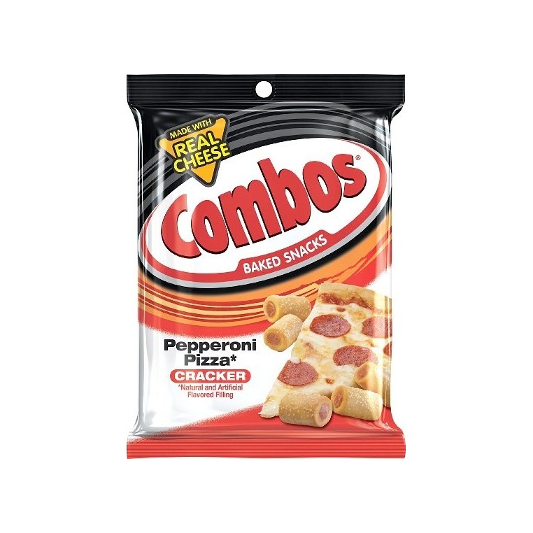 Crackers Combos goût Pizza - Pepperoni Pizza