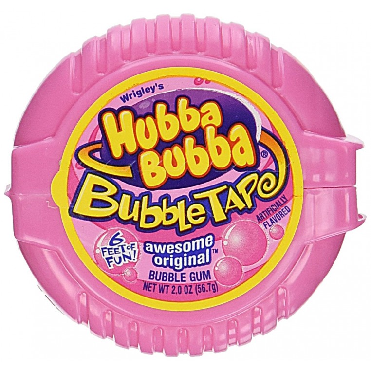 Hubba Bubba chewing gums en rouleau - Oirginal
